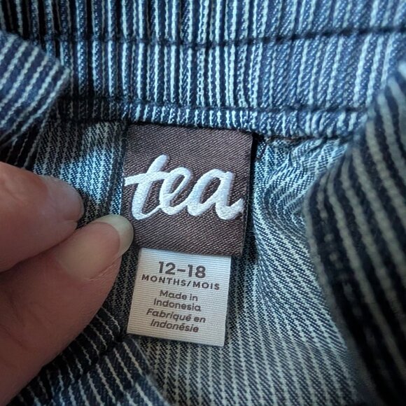 Tea Collection Ruffle Overalls - Picture 3 of 5